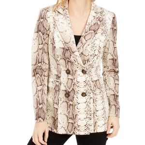 SNAKE PRINT BAR iii BLAZER sz S